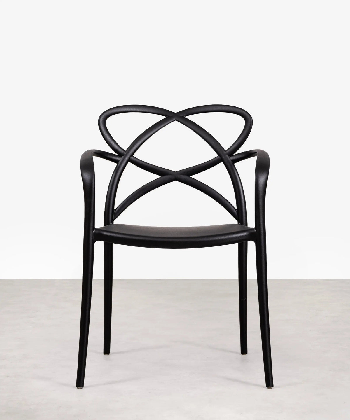 Chaise en polypropylène avec accoudoirs Maestro Arms