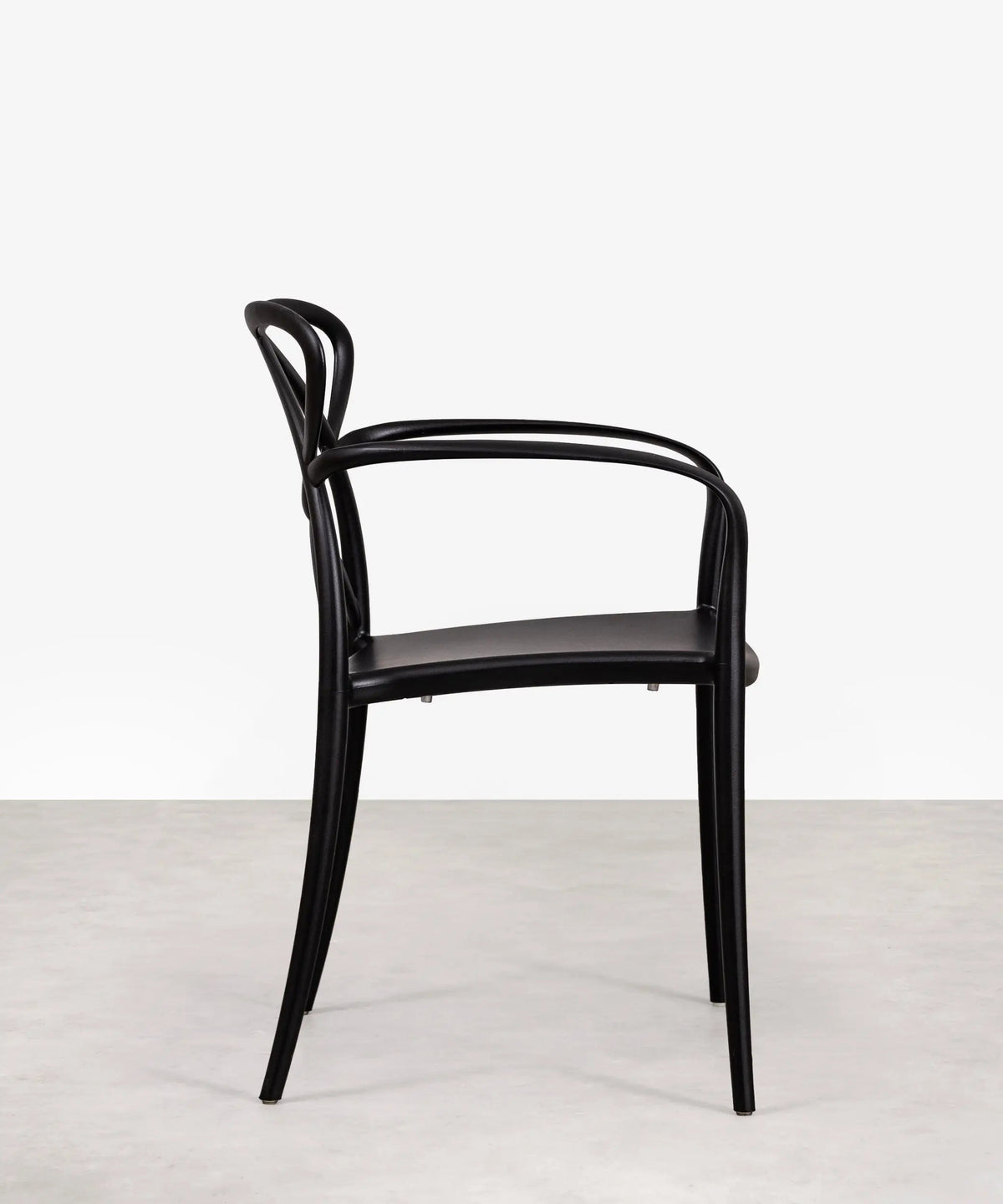 Chaise en polypropylène avec accoudoirs Maestro Arms