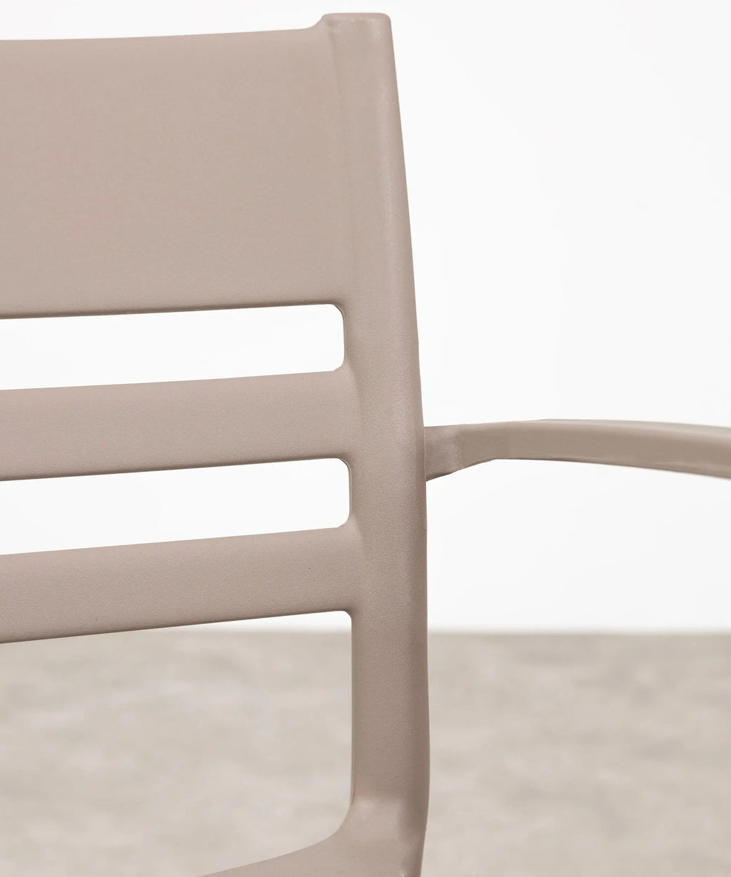 Chaise de salle à manger en polypropylène Nina Arms