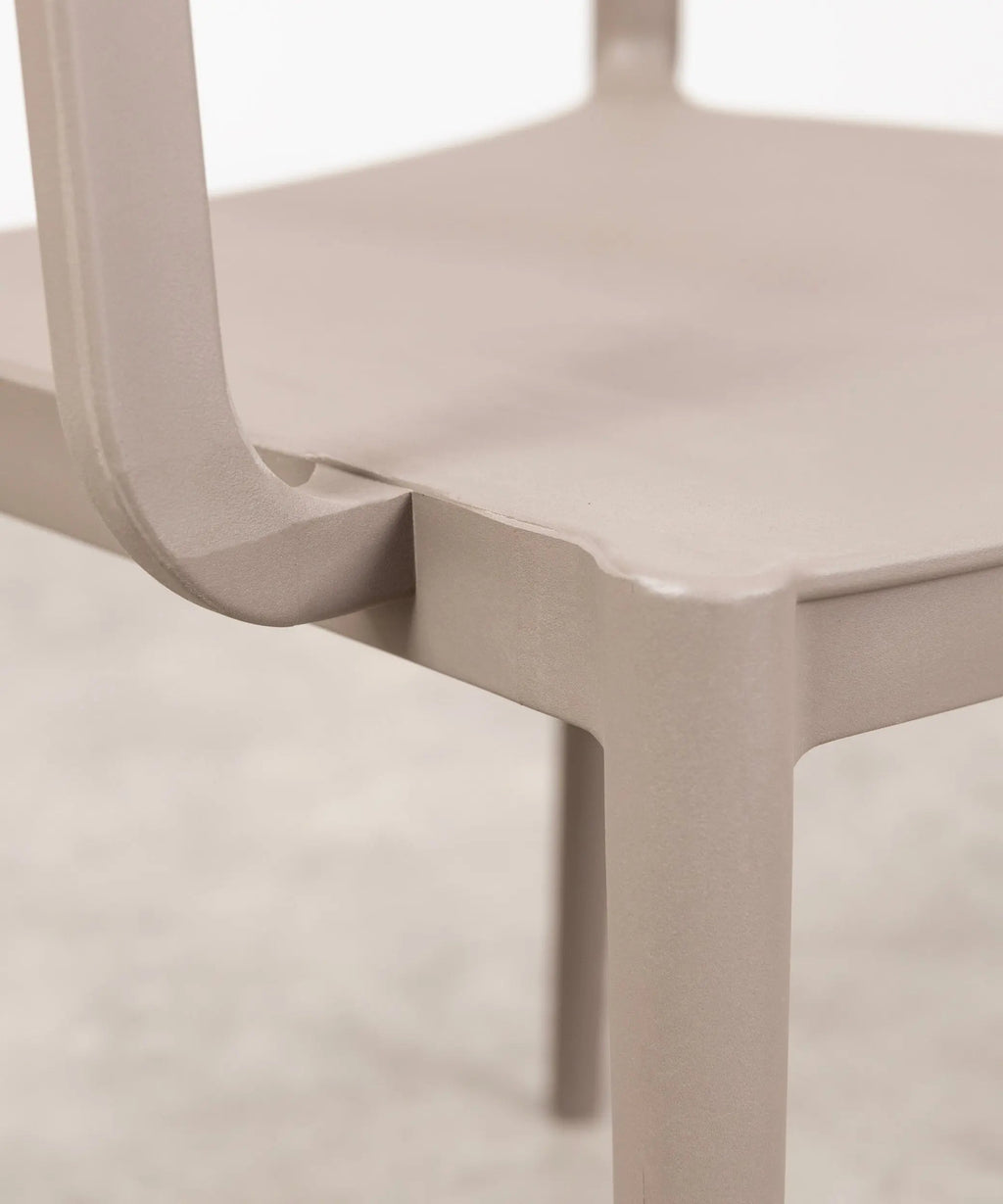 Chaise de salle à manger en polypropylène Nina Arms