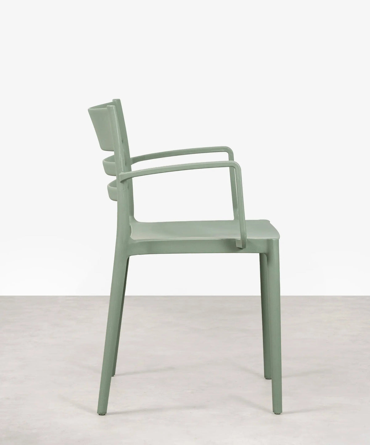 Chaise de salle à manger en polypropylène Nina Arms
