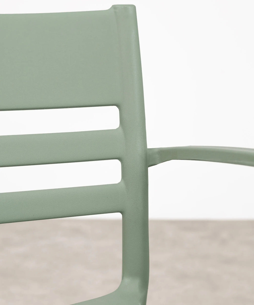 Chaise de salle à manger en polypropylène Nina Arms