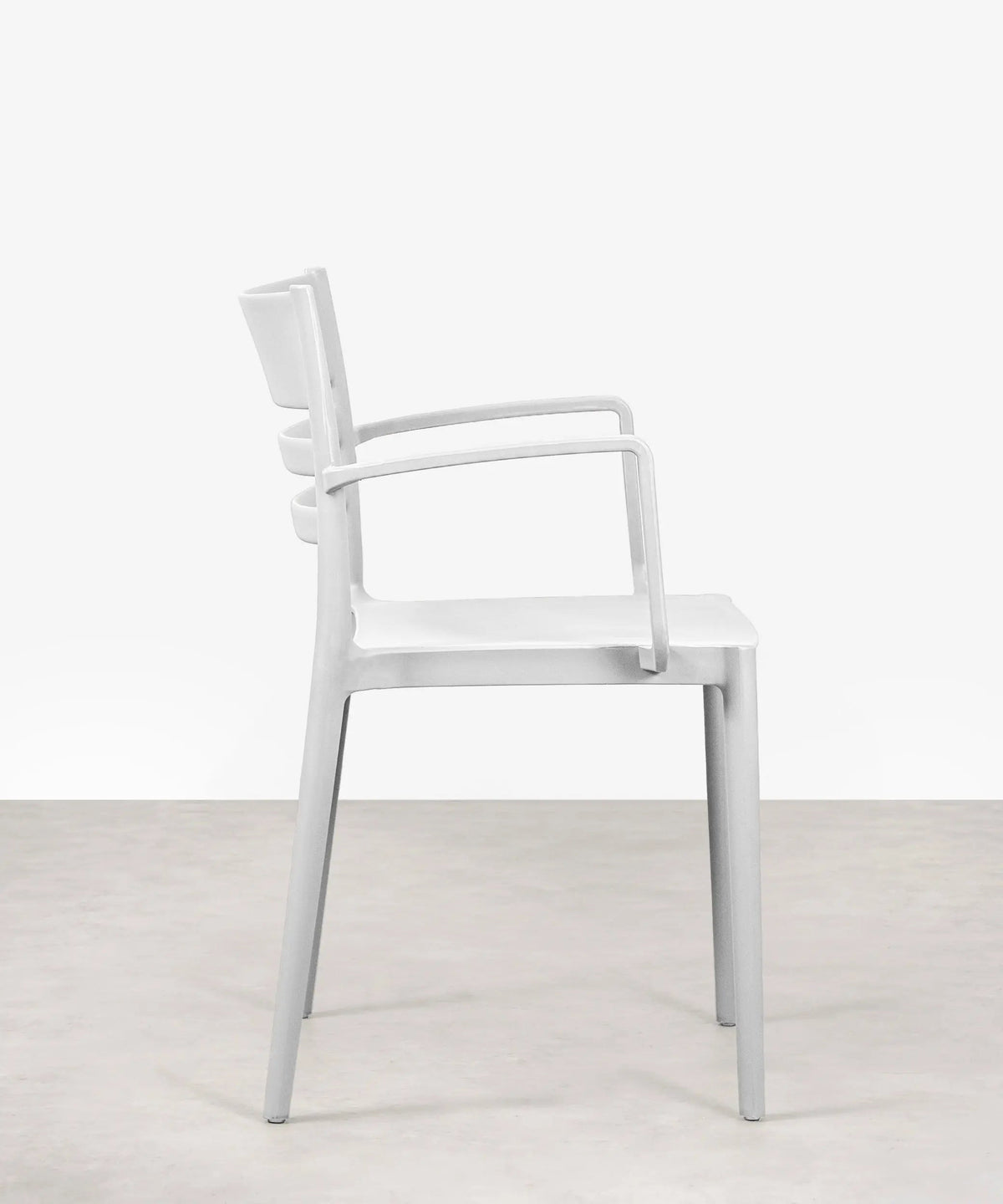 Chaise de salle à manger en polypropylène Nina Arms