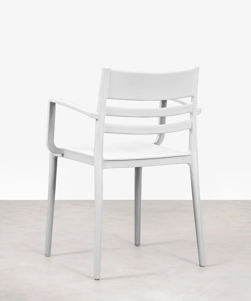 Chaise de salle à manger en polypropylène Nina Arms