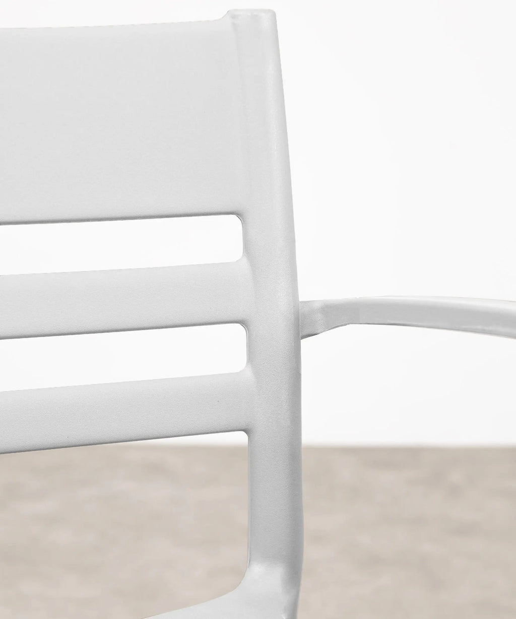 Chaise de salle à manger en polypropylène Nina Arms