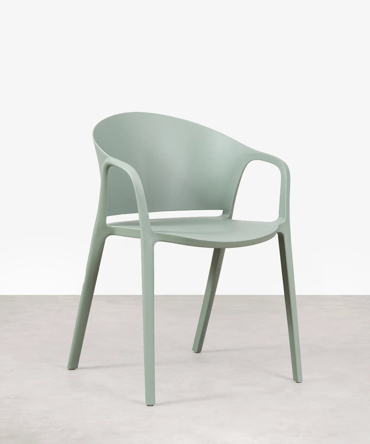 Chaise en polypropylène avec accoudoirs Pippa