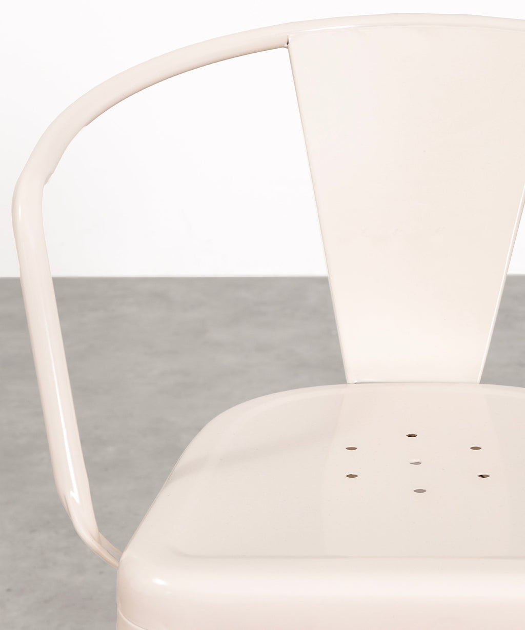 Chaise en Métal avec Accoudoirs Tolik Arms