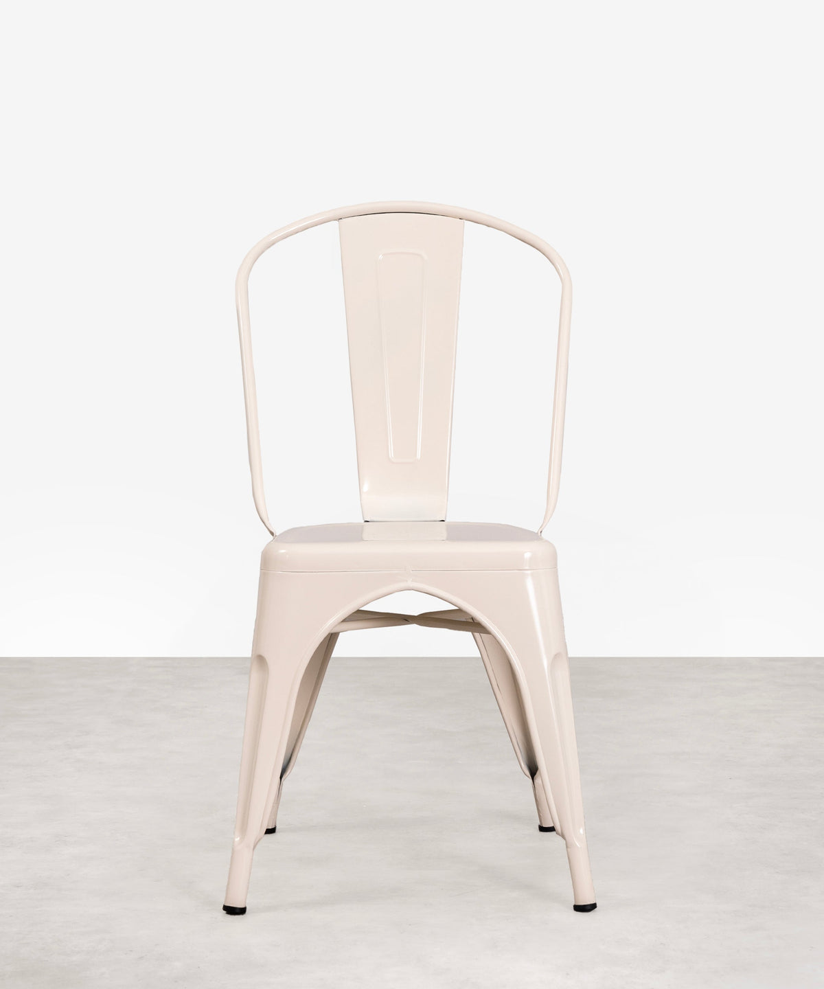 Chaise de salle à manger en métal Tolik