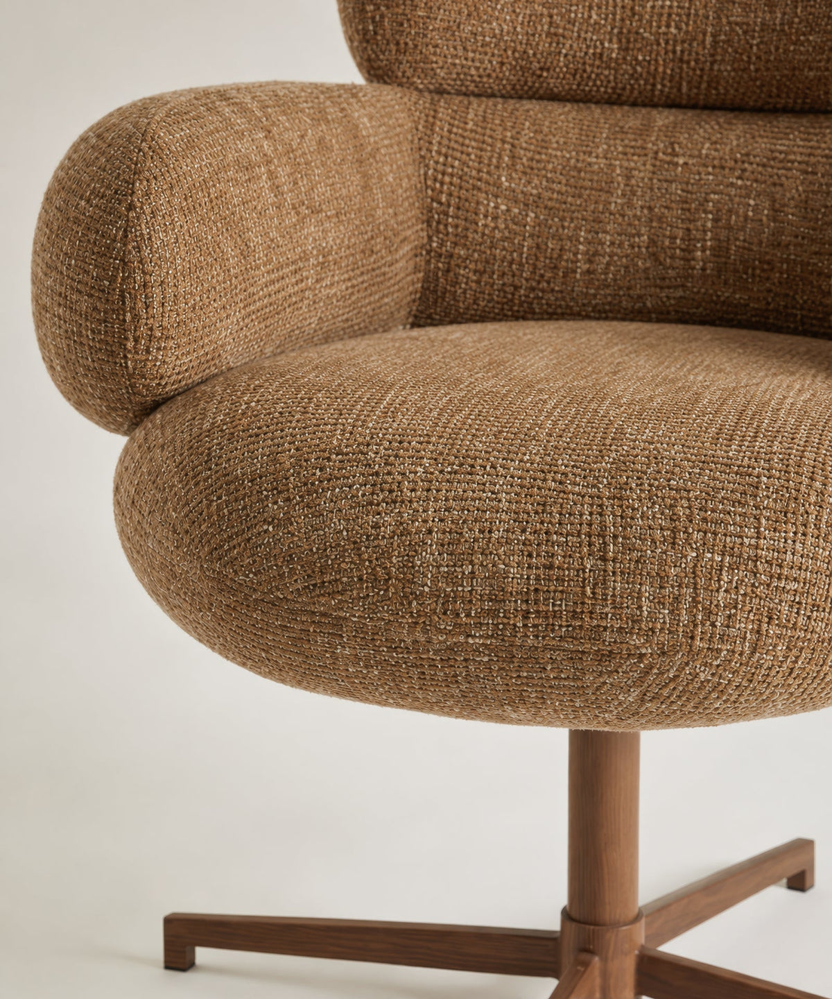 Fauteuil Pivotant Rembourré Theo
