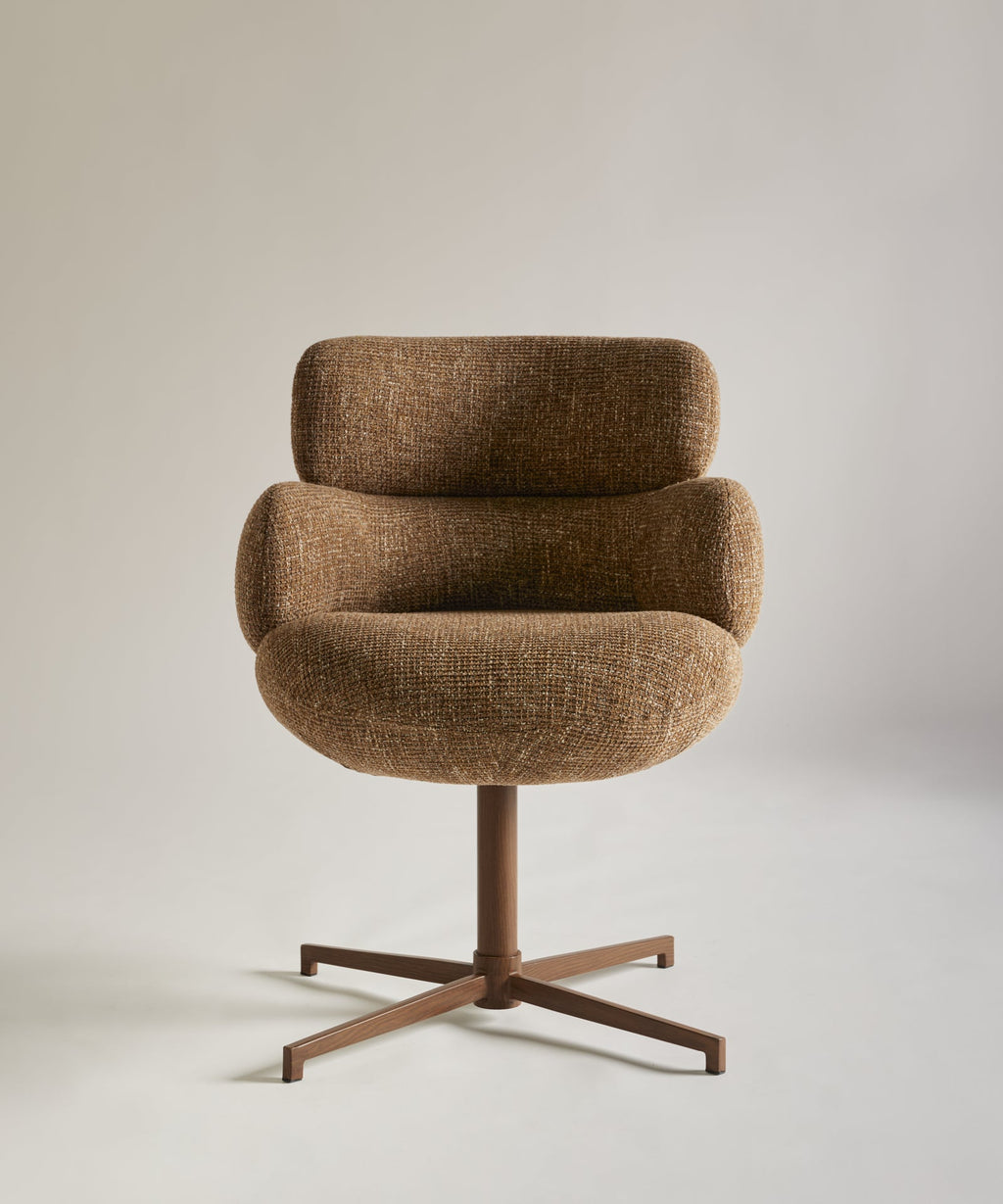 Fauteuil Pivotant Rembourré Theo