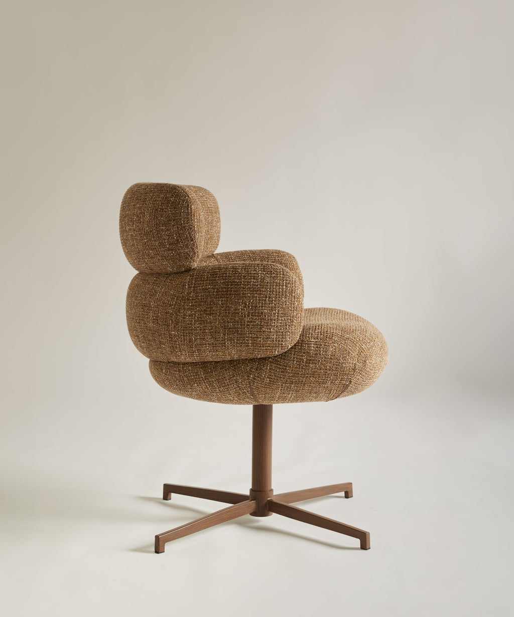 Fauteuil Pivotant Rembourré Theo