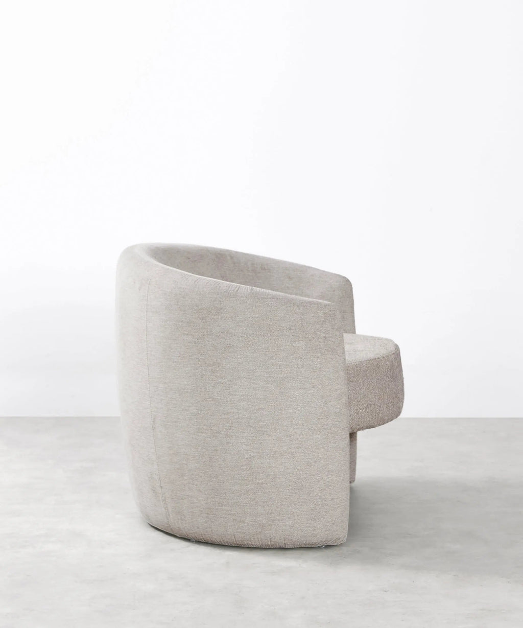 Fauteuil en tissu Galdana