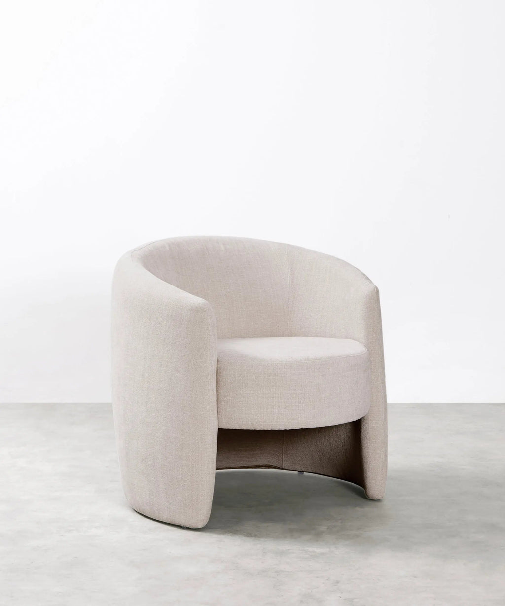 Fauteuil en tissu Galdana