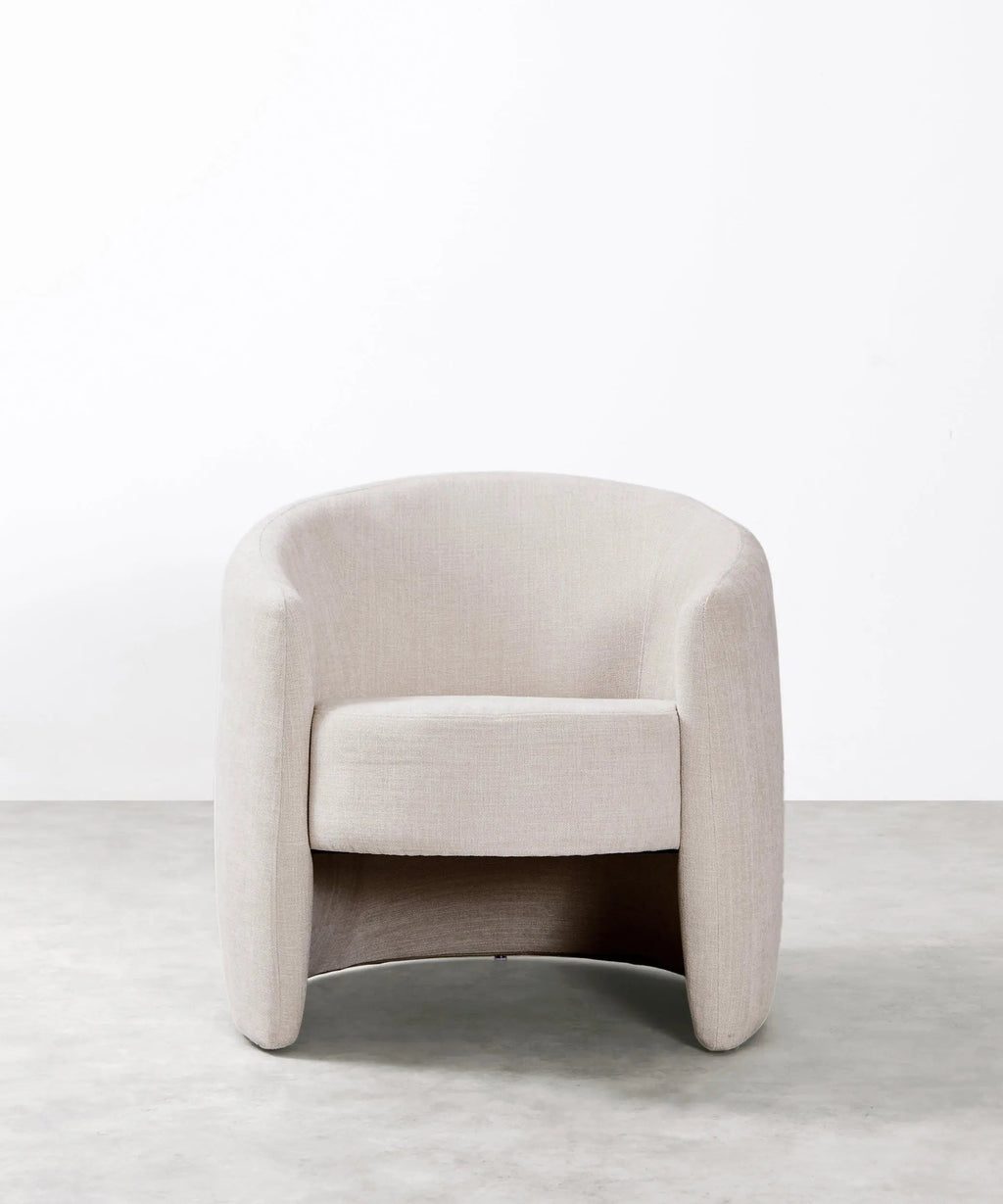 Fauteuil en tissu Galdana