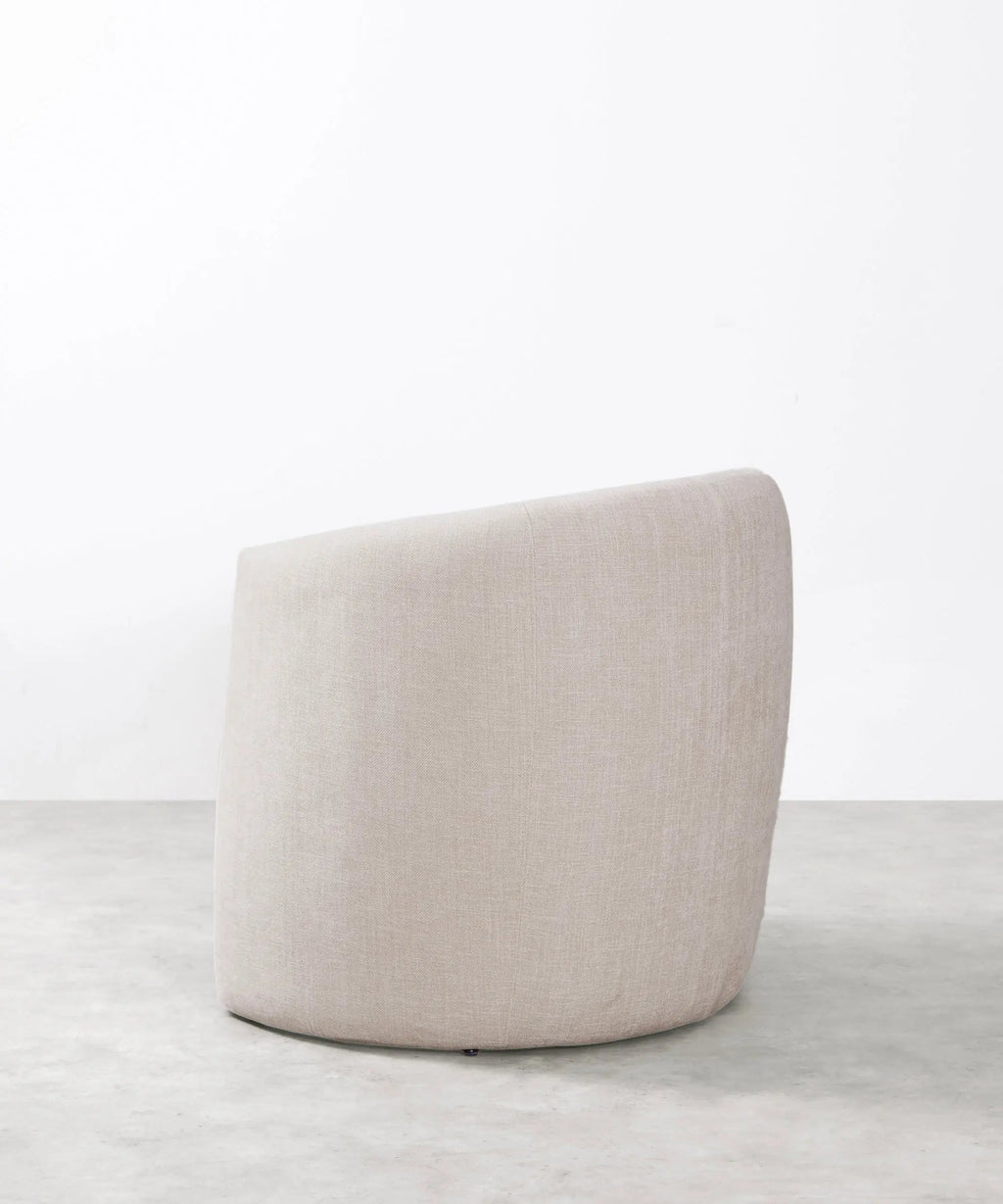 Fauteuil en tissu Galdana
