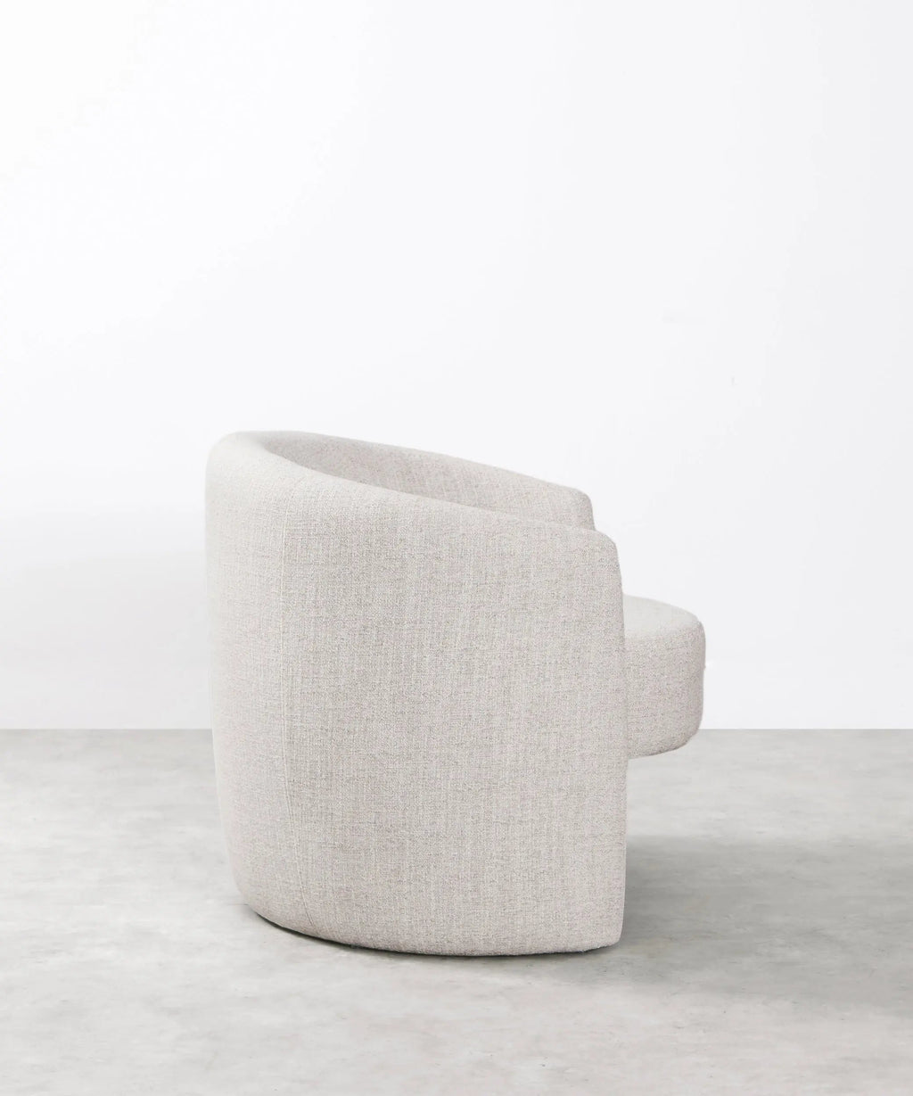Fauteuil en tissu Galdana