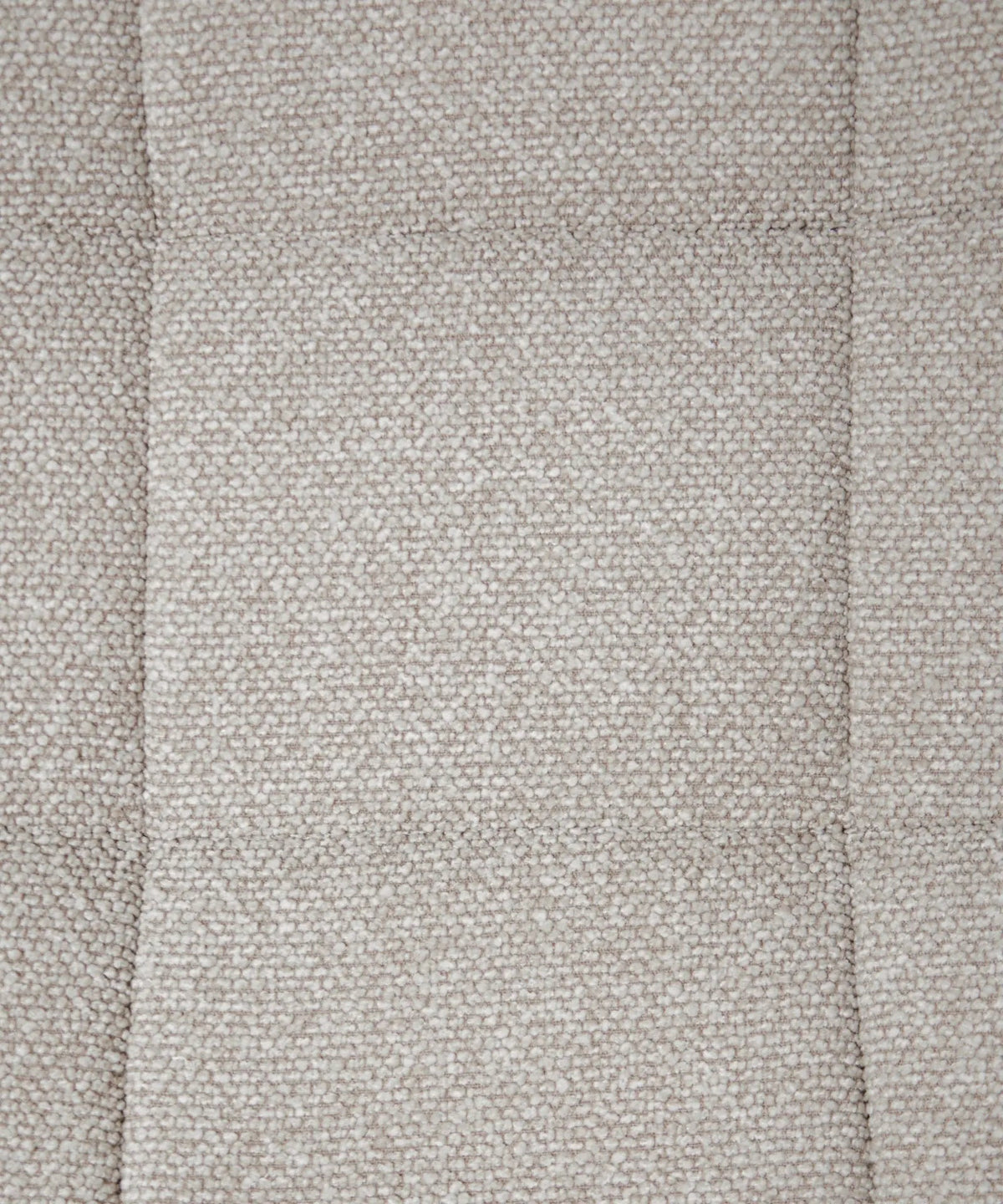 Fauteuil Revêtu de Tissu Bouclé avec Repose-Pieds Elska