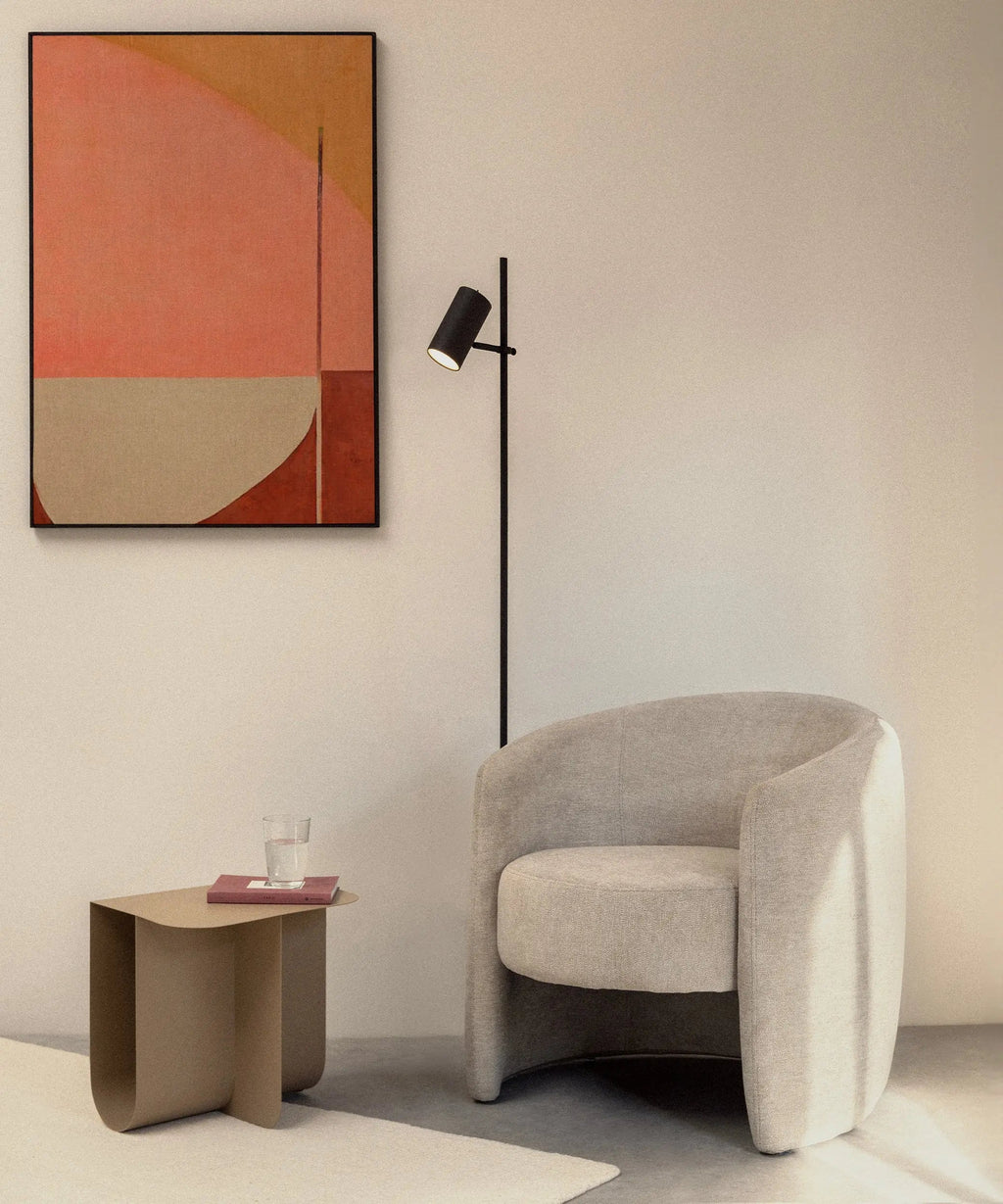 Fauteuil en tissu Galdana