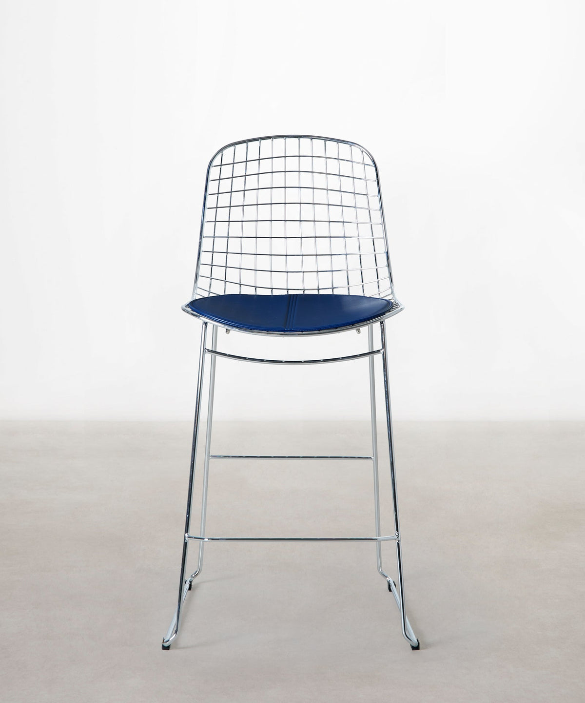 Tabouret haut en métal Roma