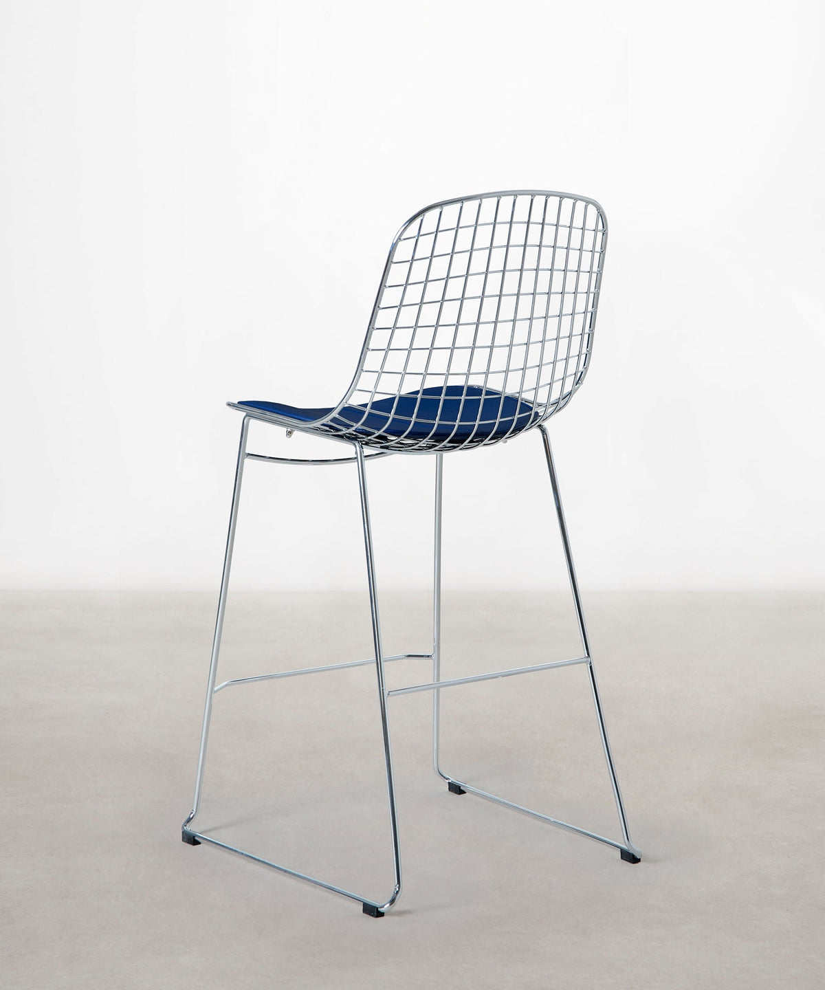 Tabouret haut en métal Roma