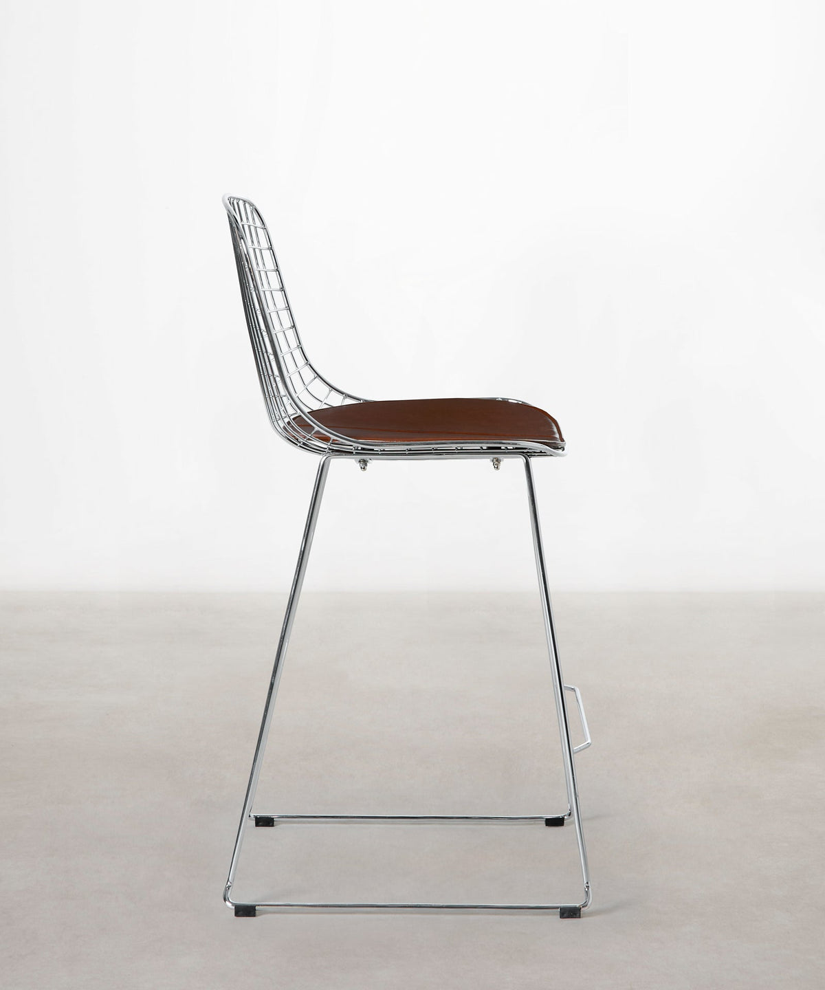 Tabouret haut en métal Roma
