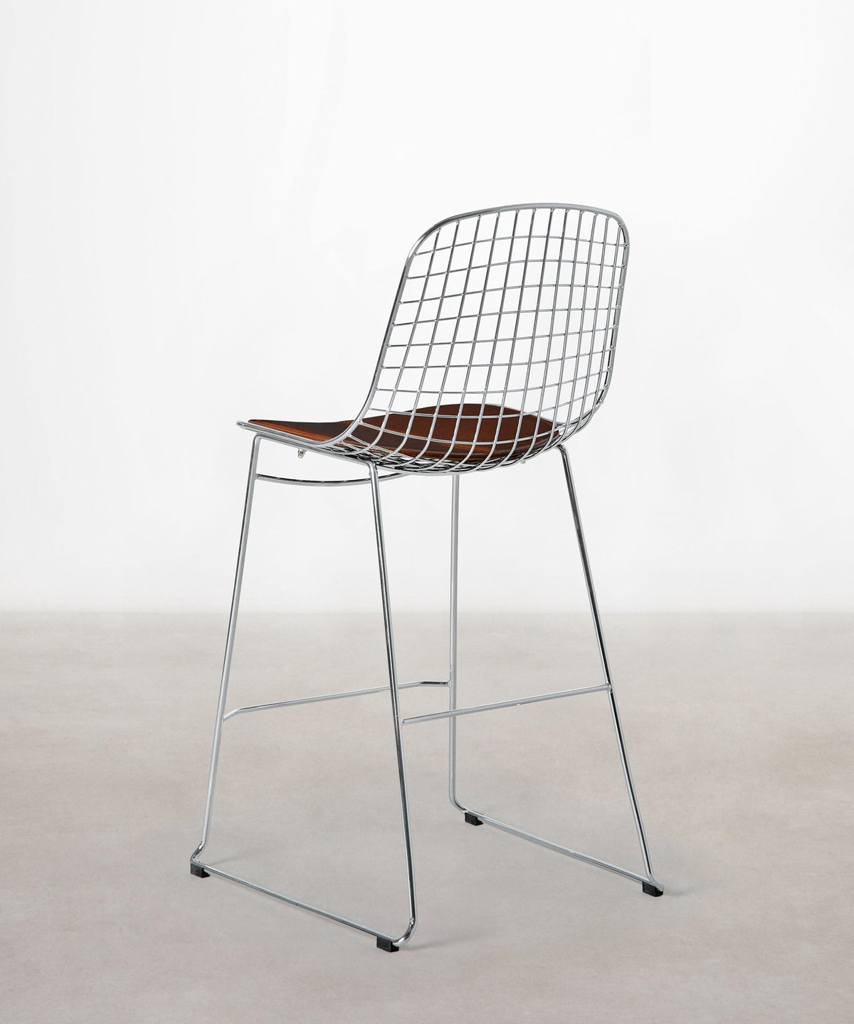 Tabouret haut en métal Roma