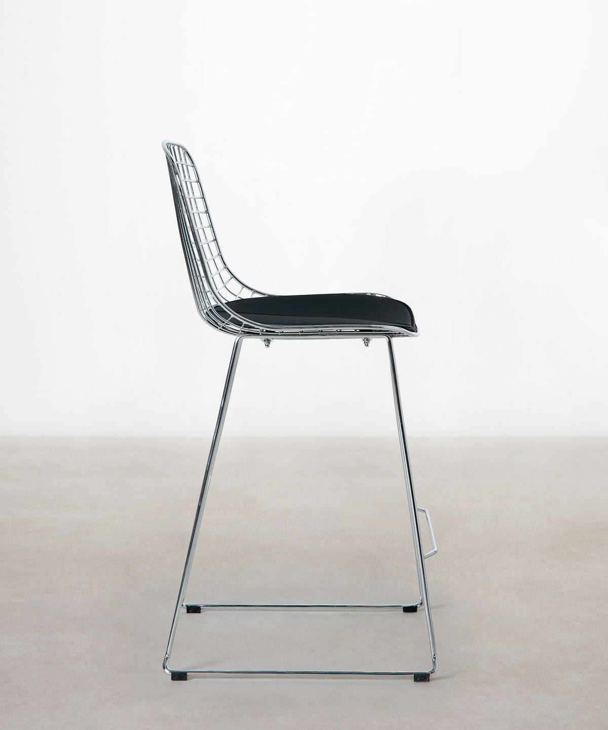 Tabouret haut en métal Roma