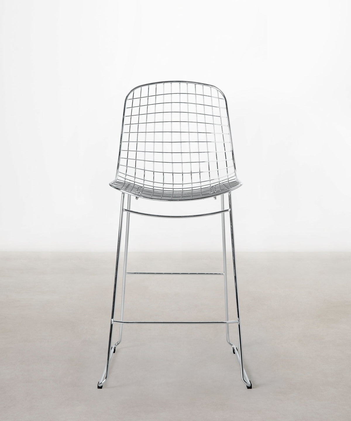 Tabouret haut en métal Roma