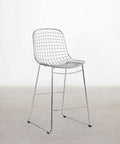 Tabouret haut en métal Roma