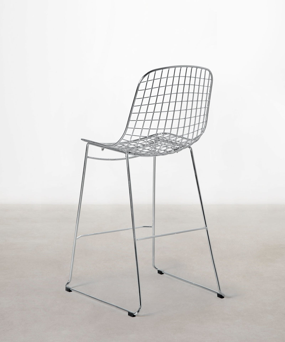 Tabouret haut en métal Roma