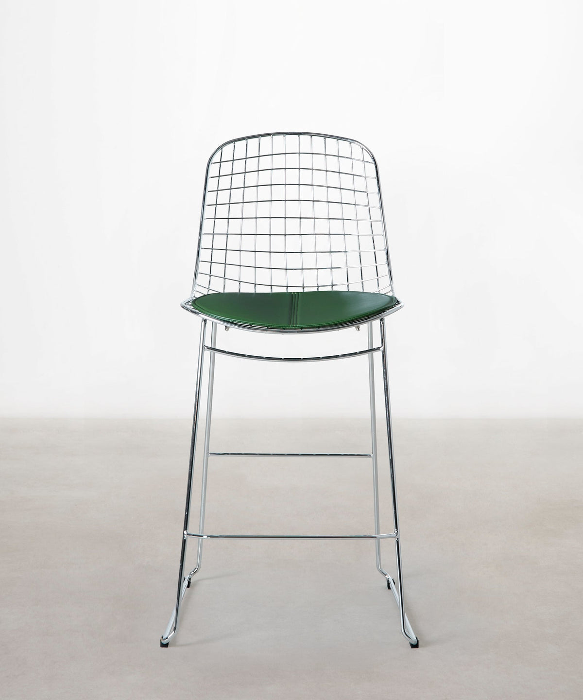 Tabouret haut en métal Roma