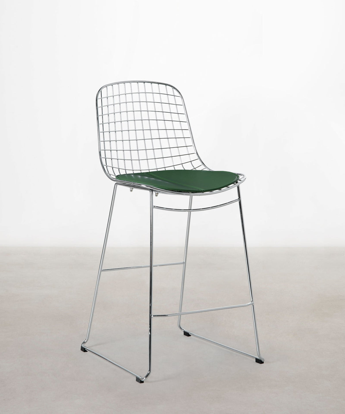 Tabouret haut en métal Roma