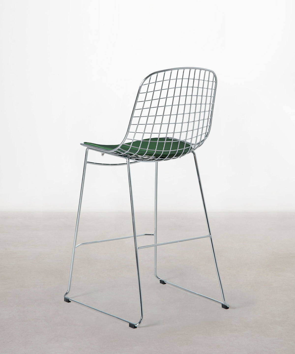 Tabouret haut en métal Roma