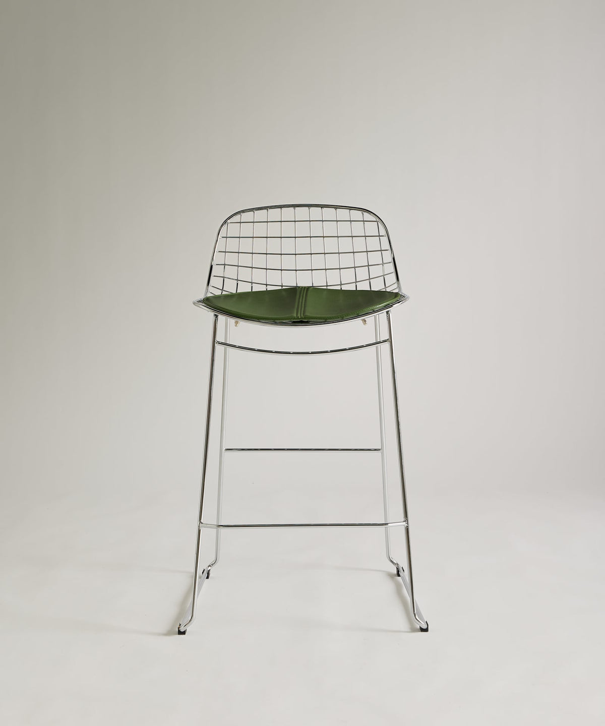 Tabouret haut en métal Roma