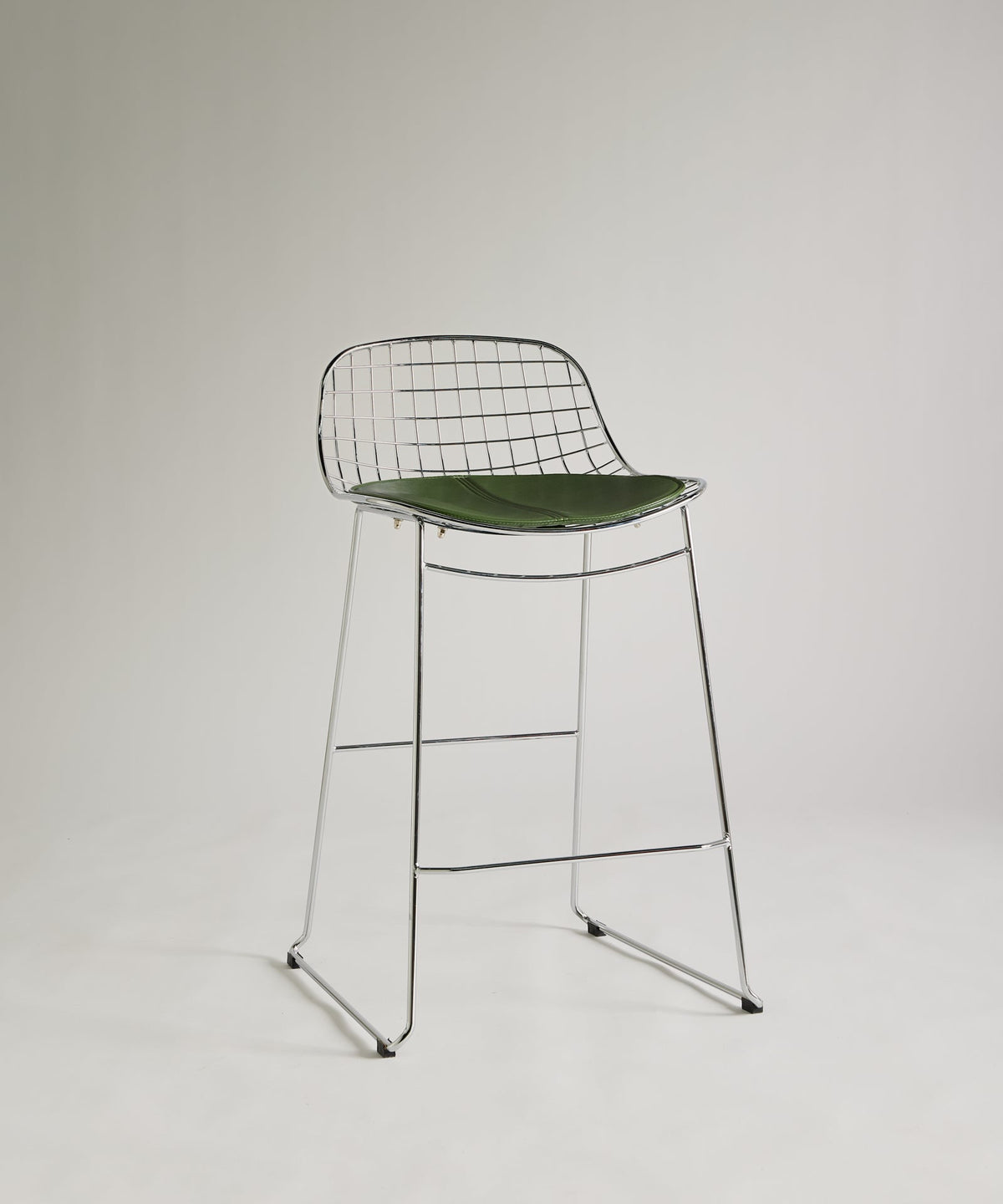 Tabouret haut en métal Roma
