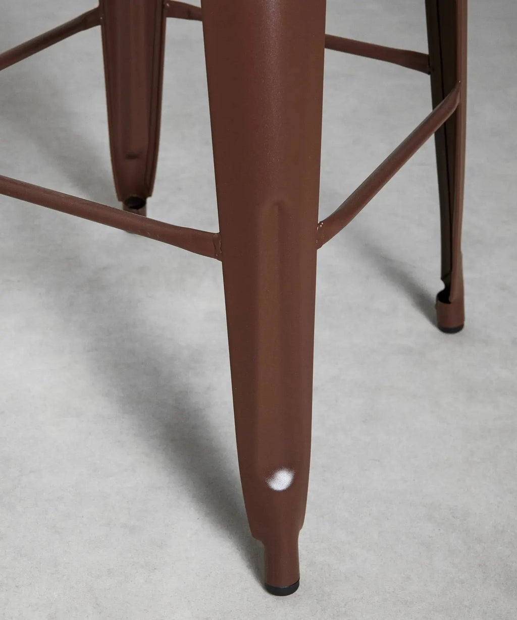 Tabouret haut en métal Tolik