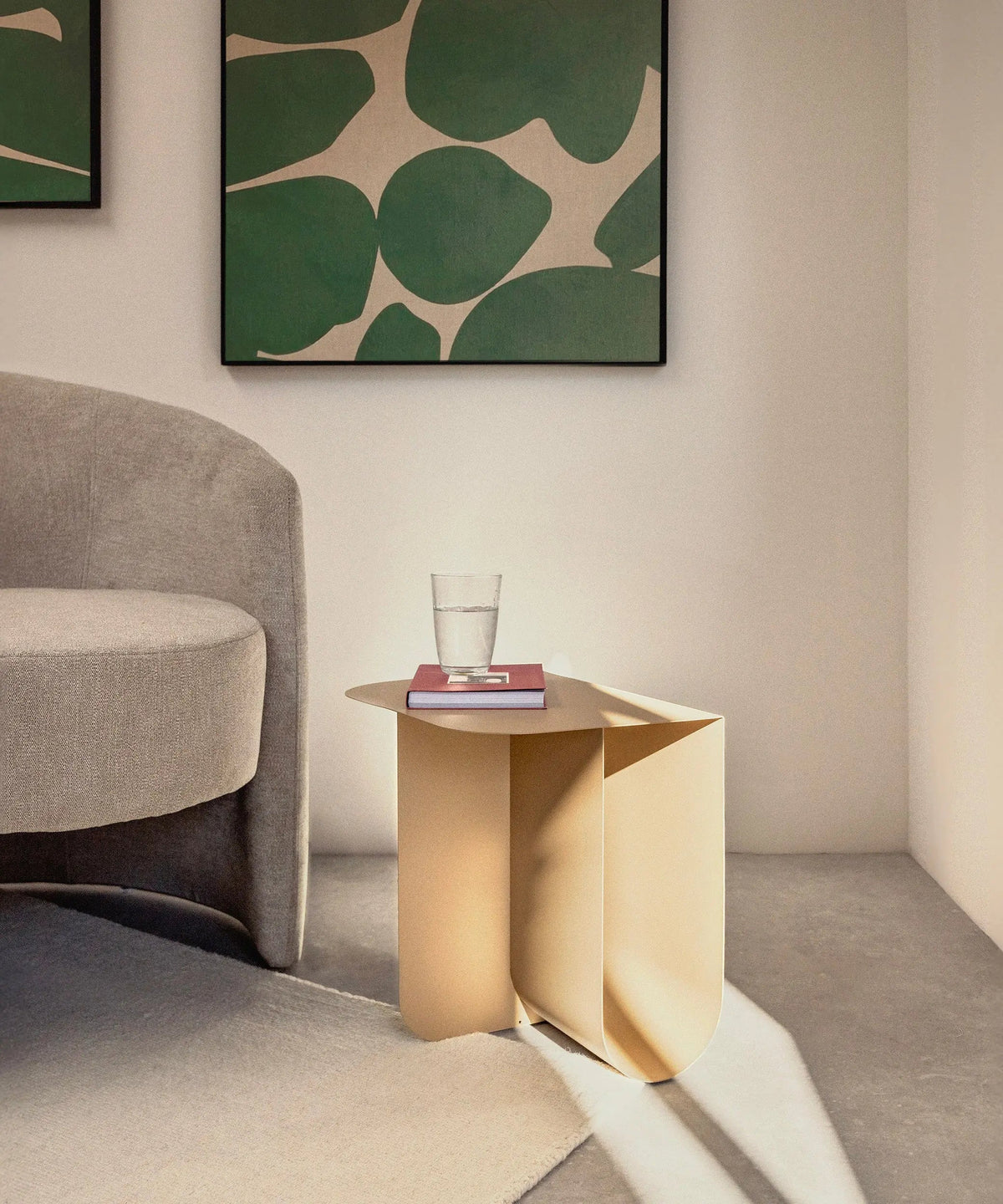 Table d’appoint en métal Dama (40x30x40 cm)