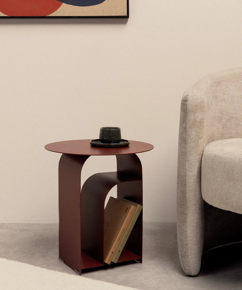 Table d’appoint en métal Terra (38x43 cm)