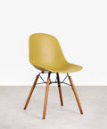 Chaise de salle à manger en polypropylène et bois Elon