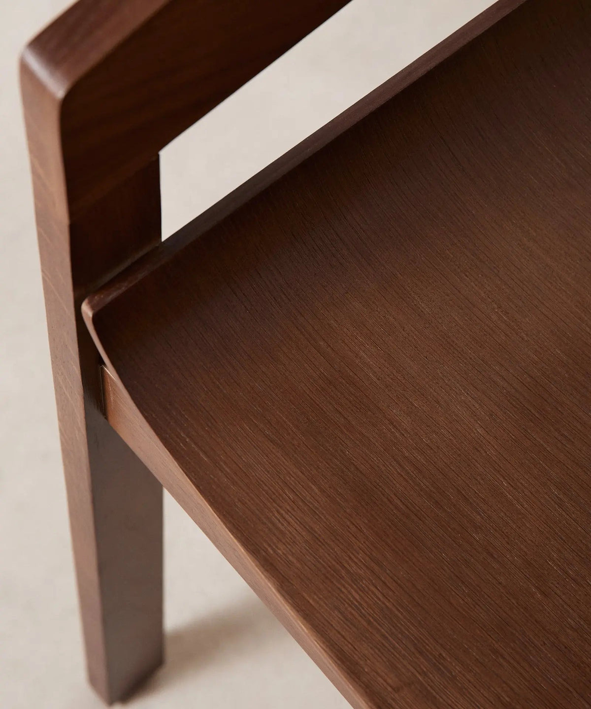 Chaise de salle à manger en bois avec accoudoirs Bella
