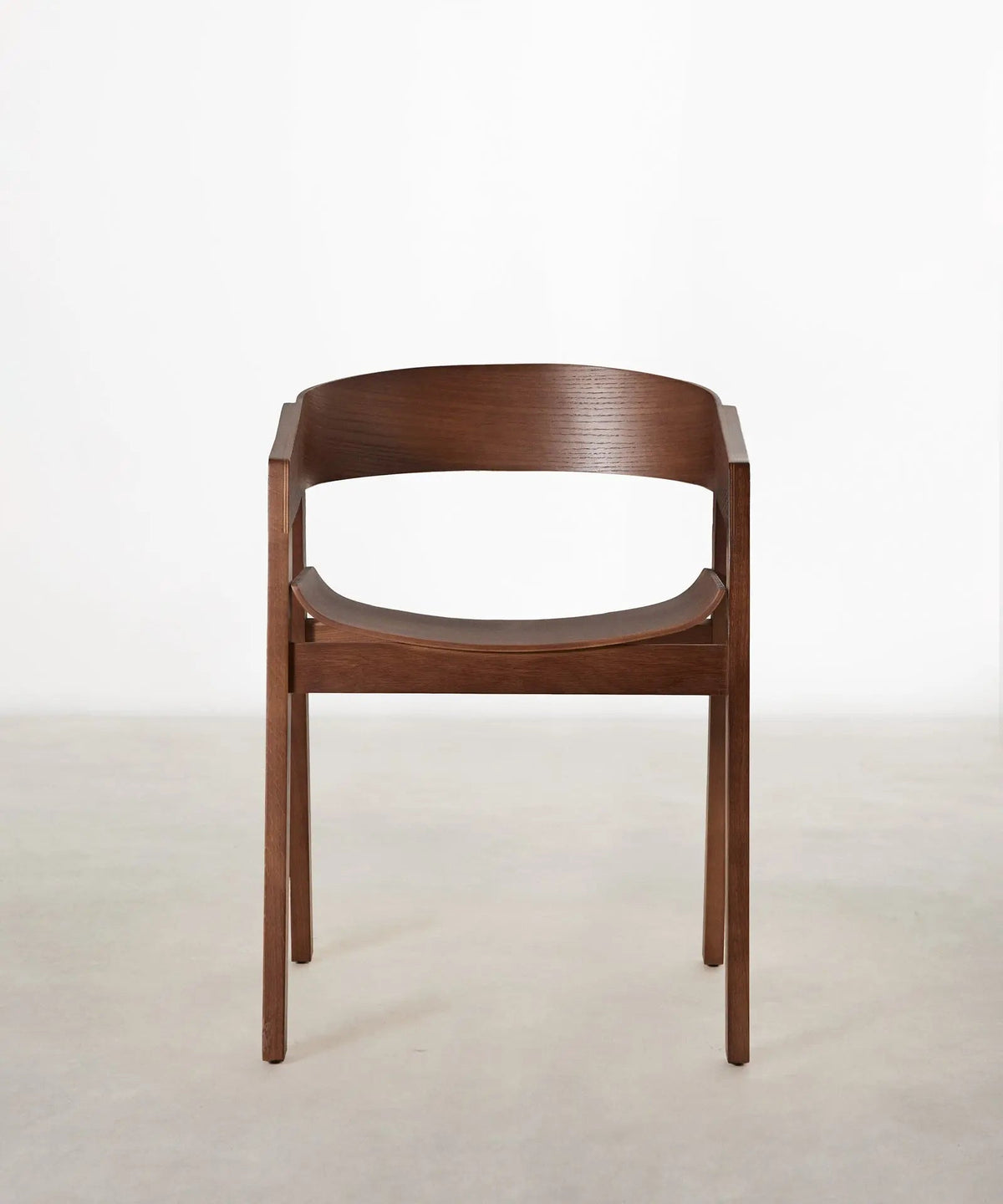 Chaise de salle à manger en bois avec accoudoirs Bella