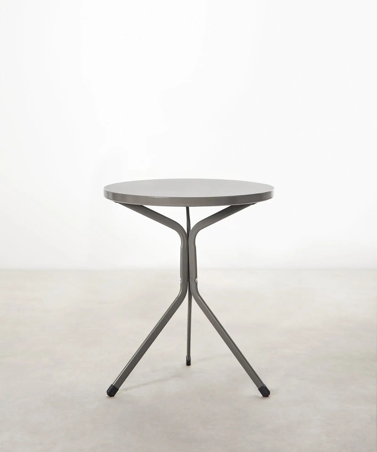 Table d'extérieur ronde en métal Numa (60 x 67 cm)