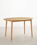 Table à manger ovale en bois Tina (130 cm)