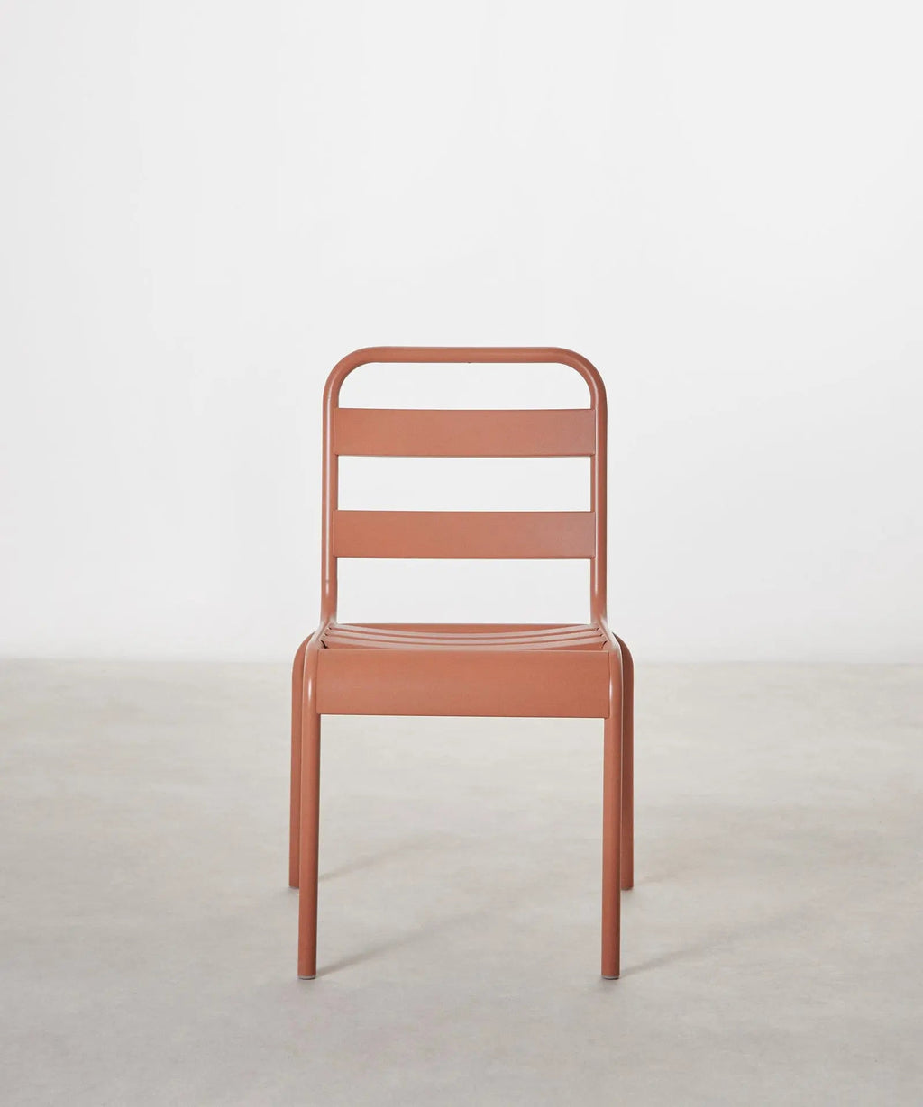 Chaise en métal d’extérieur Bora