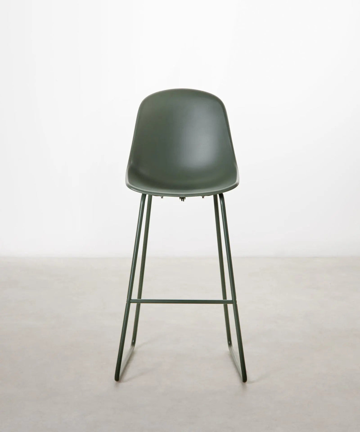 Tabouret en polypropylène et métal Veko