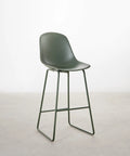 Tabouret en polypropylène et métal Veko